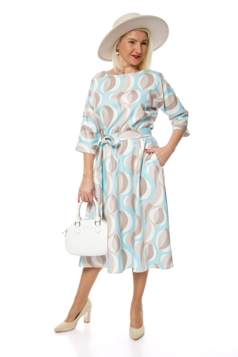 Eleganta kleita ar jostiņu Look Me