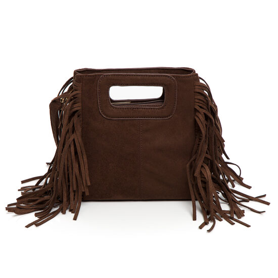 Tumši brūna eleganta mazā sieviešu somiņa GALLANTRY