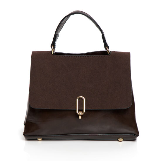 Tumši brūna mazā sieviešu somiņa Andrea Massi