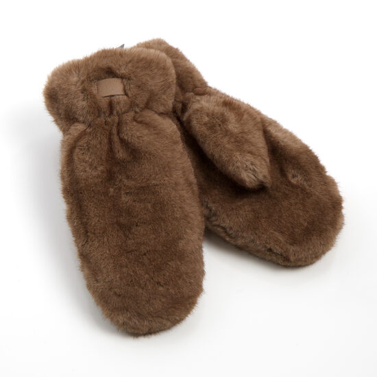 Brūnas krāsas pūkaini, silti dūraiņi GARAGE