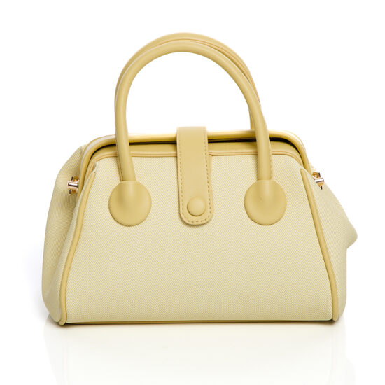 Eleganta gaiši dzeltena mazā sieviešu somiņa Gallantry