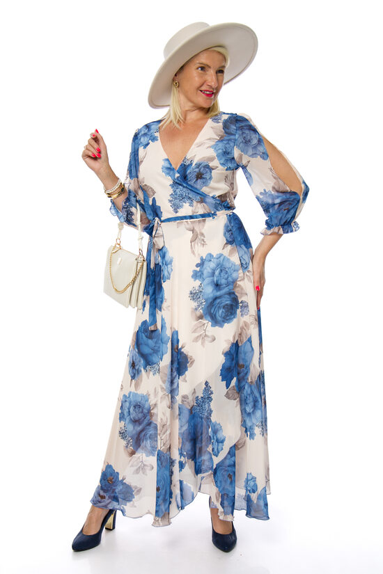 Eleganta izejama garā kleita Tomex