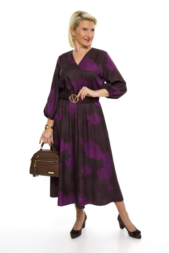 Eleganta kleita ar jostiņu MOTTO