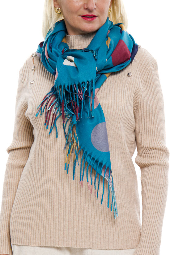 Viskozes auduma šalle sievietēm REALE