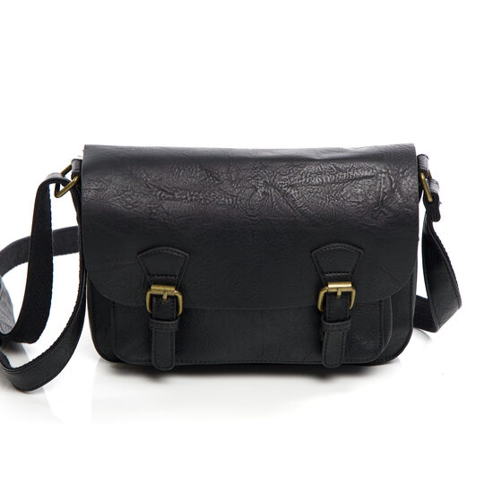 Melnas krāsas sieviešu soma PAOLO BAGS