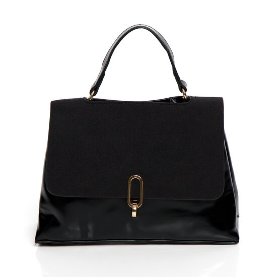 Melnas krāsas mazā sieviešu somiņa Andrea Massi