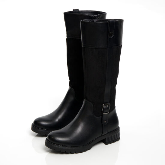 Melnas krāsas garie sieviešu zābaki Enplus