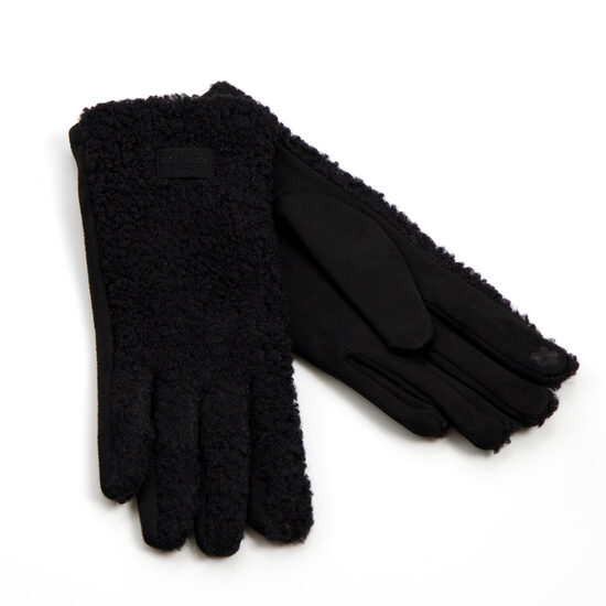 Melnas krāsas sieviešu cimdi LOVISH