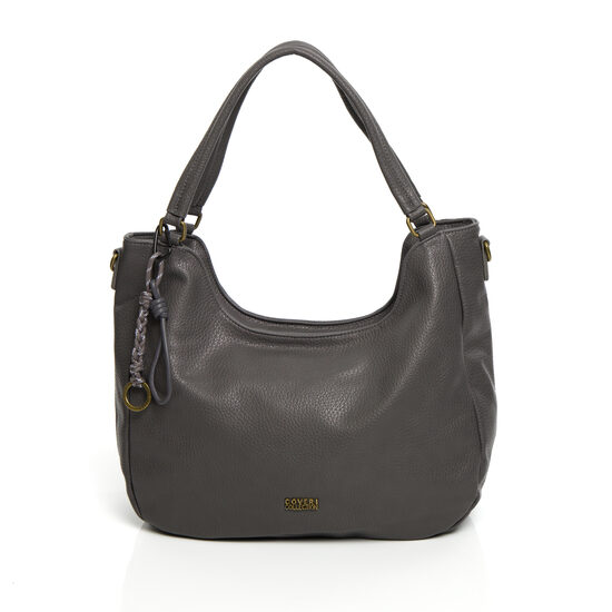 Pelēkas krāsas sieviešu soma COVERI