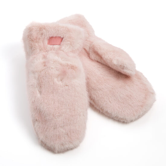 Gaiši rozā krāsas pūkaini, silti dūraiņi GARAGE