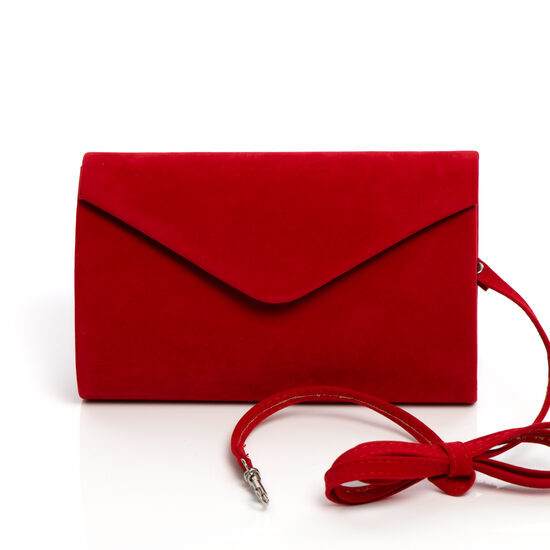 Sarkanas krāsas mazā klača somiņa Agnes