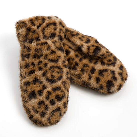 Leoparda raksta pūkaini, silti dūraiņi LOVISH
