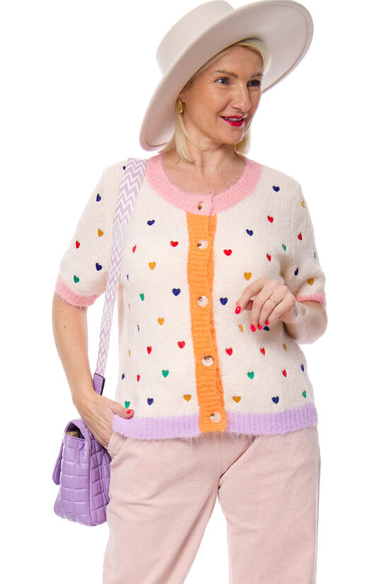 Sieviešu jaciņa ar īso piedurkni LAVYSH