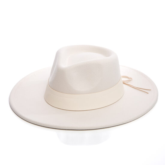 Ziloņkaula krāsas platmale sievietēm Fashion