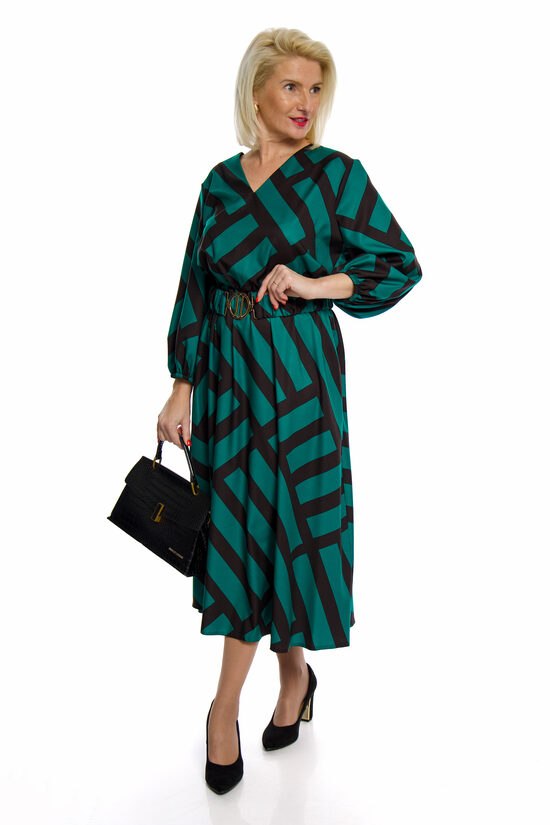 Eleganta kleita ar jostiņu MOTTO