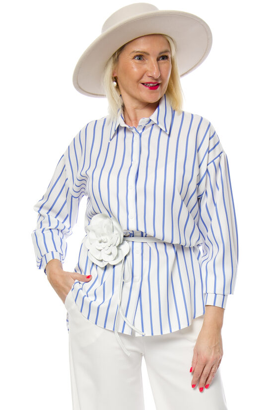 Strīpaina sieviešu blūze DORA