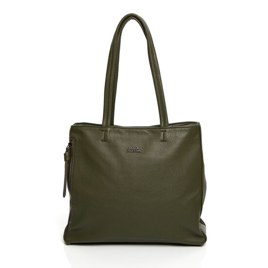 Zaļas krāsas sieviešu soma COVERI