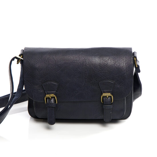 Tumši zilas krāsas sieviešu soma PAOLO BAGS