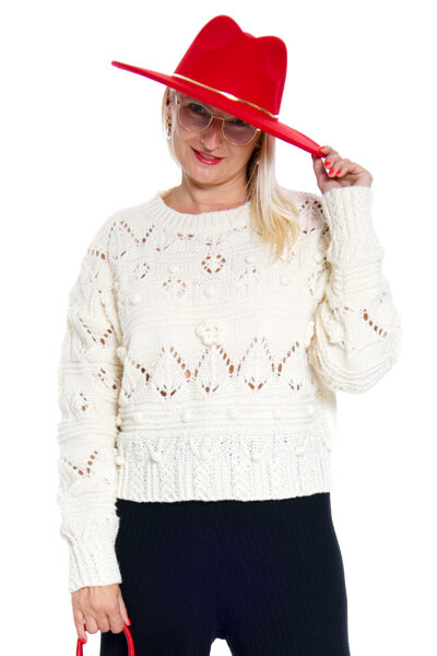 Adīts īsais sieviešu džemperis Chance Off