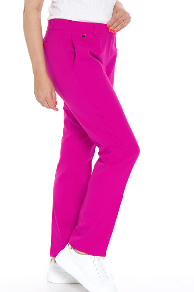 Garās sieviešu bikses ar sānu kabatām MIR