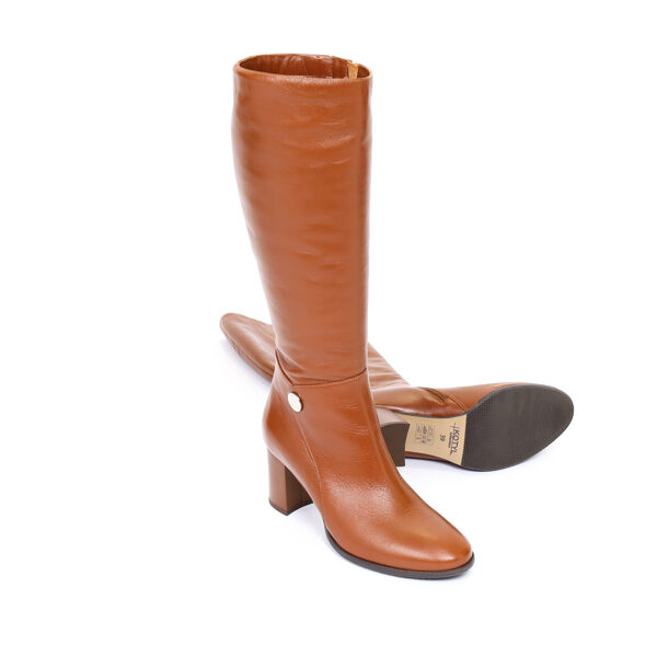 Garie ādas zābaki Kotyl