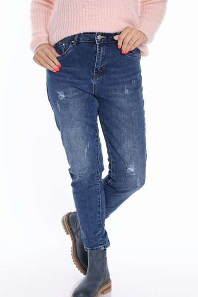 Džinsu bikses ar augsto vidukli Adoro