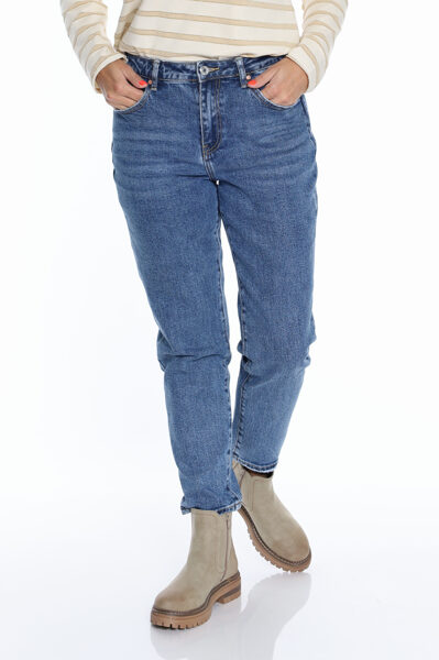 Džinsu bikses ar augsto vidukli Miss BonBon