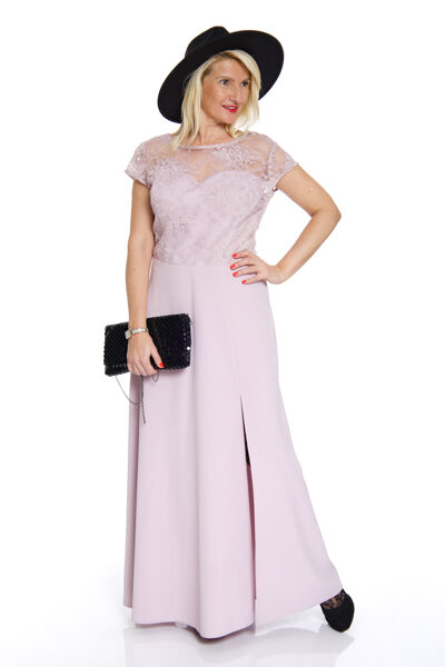 Eleganta garā kleita Koan