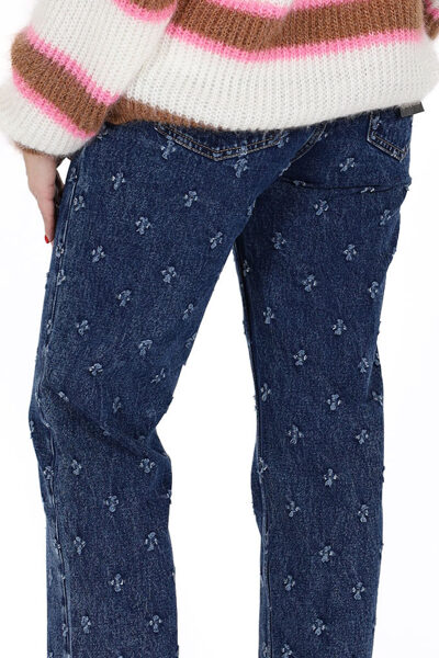 Platās džinsa bikses Miss Bonbon