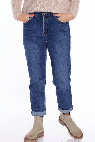 Džinsu bikses ar augsto jostas vietu Sexy Sense